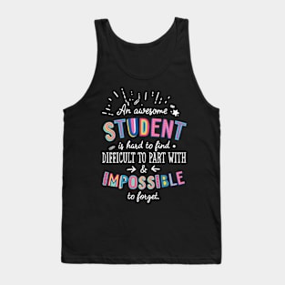 An awesome Student Gift Idea - Impossible to Forget Quote Tank Top